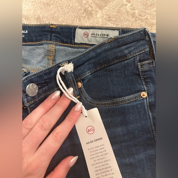 AG Legging Ankle AG-ED™ SUPER SKINNY ANKLE DENIM PANTS IN 10 Years Alliance NEW - Picture 6 of 10